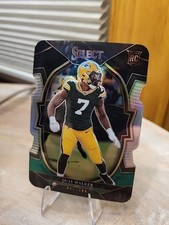 2022 Panini Select - Concourse Quay Walker #56 Black & Green Prizm Die-Cut (RC)
