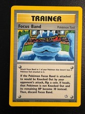 Focus Band - 86/111 Neo Genesis - Pokémon TCG - 2000 - LP on eBay