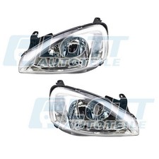 Hauptscheinwerfer H7 links + rechts passend für Opel Corsa bis BJ 09/2002 Combo