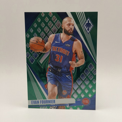 Panini 2023-24 Phoenix Evan Fournier Detroit Pistons #226 Green /5