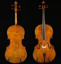 Finely Hand Made 3/4 Cello Outstanding Sound Antiqued Style Oil Varnish No.W-016