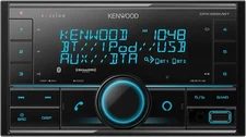 Kenwood DPX395MBT Double DIN in-Dash Digital Media Receiver with Bluetooth - New
