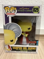Funko Pop - The Simpsons Treehouse of Horror 825 Vampire Mr. Burns 2019 Fall Con