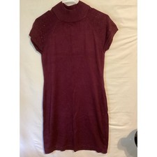1013 AB Studio Women Bodycon Mini Embellished Short Sleeve Party Pencil Small
