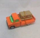 Matchbox Lesney Superfast No66 FORD TRANSIT " VERY DARK ORANGE with CREAM INT "