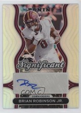 2024 Panini Prizm Significant Signatures Brian Robinson Jr #SS-BRJ Auto 1t5
