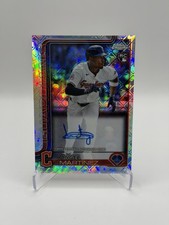 2025 Topps Chrome Logofractor Edition - Rookie Autographs Angel Martinez #RA-AMA