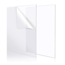 8 X 12 Clear Acrylic Sheet Plexiglass Plastic Sheet for Crafts Transparent Acr