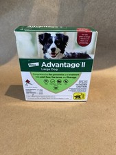 Bayer Advantage II Flea Prevention and Treatment for Large Dogs - Pack of 4