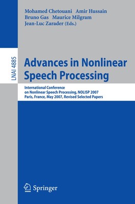 Advances in Nonlinear Speech Processing Mohamed Chetouani (u. a.) Taschenbuch xi