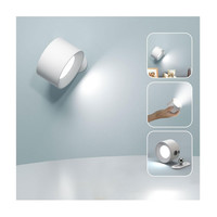 Led Wandleuchte Akku 360 Drehbar Touch Control 3 Helligkeitsstufen