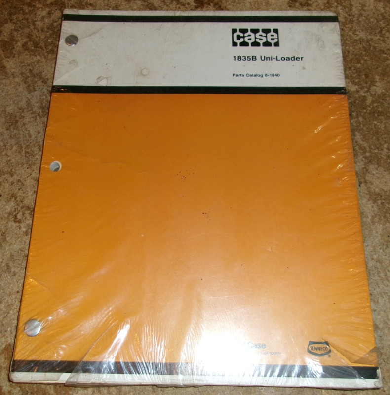 vintage case 1835B uni-loader parts catalog sealed new