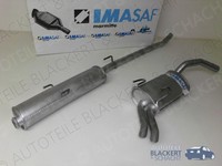 Imasaf Auspuffset Ab Kat für Citroen Jumpy 2.0 HDI Lang 1999-04/2000 | MSD + ESD