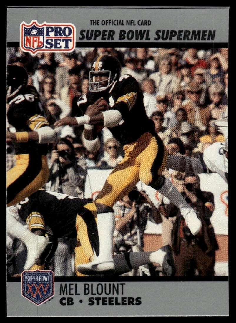 1990-91 Pro Set Super Bowl XXV Silver Anniversary Commemorative #101 Mel Blount