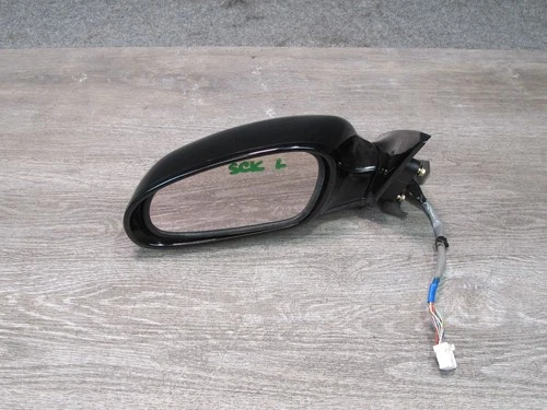 02-05 LEXUS SC430 LEFT DOOR SIDE VIEW EXTERIOR HEATED MEMORY MIRROR BLACK OEM