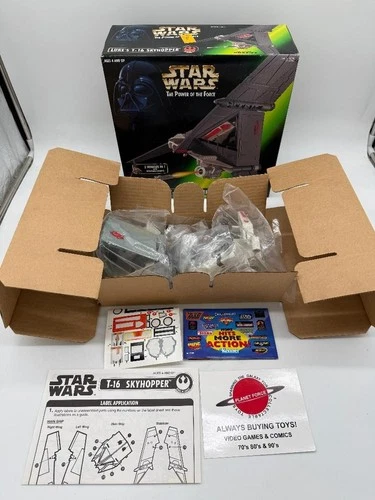 1996 T-16 Skyhopper Complete w/ Box & Inserts Kenner Star Wars Vehicle