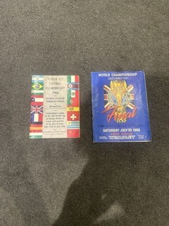 1966 World Cup Final Programme England v West Germany Evening Standard Guide