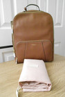 RADLEY 'Wood Street' oak tan brown leather backpack NEW WITH TAGS