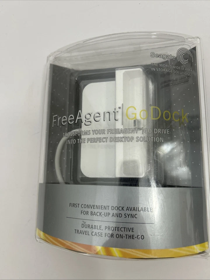 Seagate Free Agent Go Dock New Seal Package SKU 1385 - Image 2 of 4
