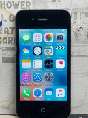 Apple iPhone 4s - 16 GB - Black (Unlocked) for sale online | eBay
