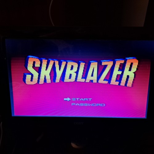 Skyblazer (Nintendo SNES, 1994) Authentic TESTED Works - Picture 2 of 13
