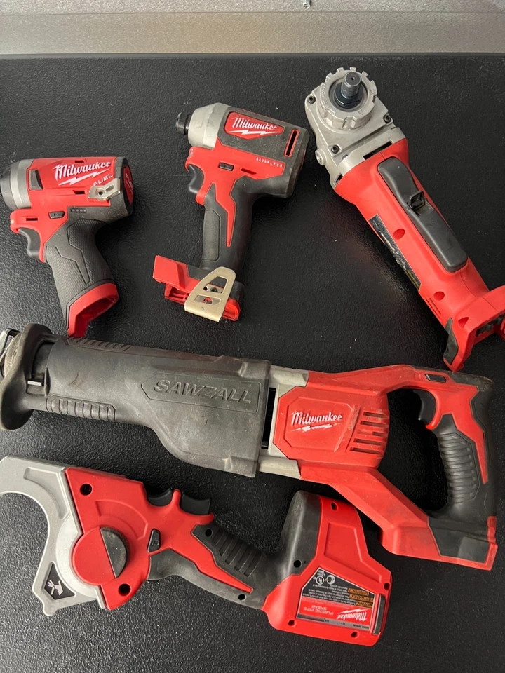 PARTS Repair Milwaukee Tools Impact Driver Cutoff Shear Grinder Recip Sawzall - Image 2 of 4