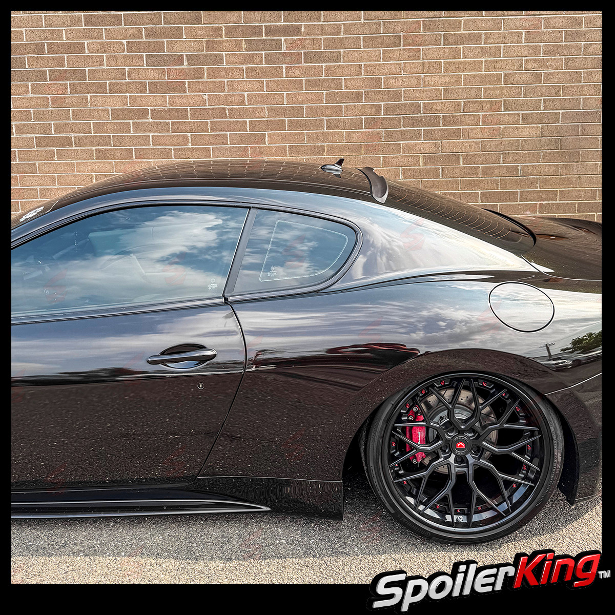 Rear Window Roof Spoiler Fits Maserati GranTurismo 2008-2019 SpoilerKing 284RC