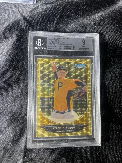 Tyler Glasnow RC 2013 Bowman Superfractor 1/1 Beckett 9