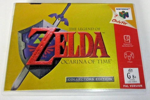 The Legend of Zelda Ocarina Nintendo 64 - Boxed with Game, Insert & Instructions