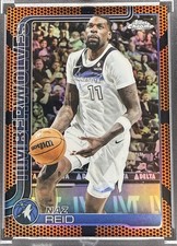 Naz Reid 2025-26 Topps Chrome - #156 Basketball 🏀 Refractor