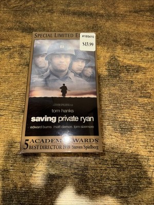 Saving Private Ryan VHS, 2000 2-Tape Set Special Limited Edition NEW & SEALED