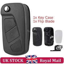 3 Button Flip Key Case Shell for Ford KA MK2 2008 - 2016 Remote Fob Cover Repair