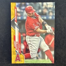 Topps 2020 Update Active Leaders Albert Pujols #U-38 Angels MLB Card
