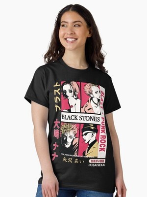 ANIME BLACK STONES BLAST PUNK ROCK HOT T SHIRT