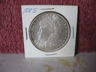 1885 p MORGAN SILVER DOLLAR BU+
