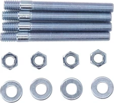 Studs Kit, 5/16" X 3.5" Studs Set, Metal Studs with Spacers for 5/16in Threa