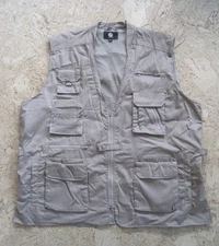ROTHCO Tactical Hunting/Fishing/ Tan Vest with Conceal Carry Pocket Men's 3XL EC