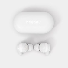 True Wireless Earbuds Active Noise Cancelling - heyday White