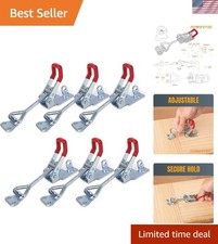 6PK Toggle Clamp, 400 lbs Holding Capacity, 4002 Adjustable Pull Action Latch...