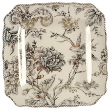 222 Fifth Adelaide Electroplate Gold  Square Salad Plate 11191941