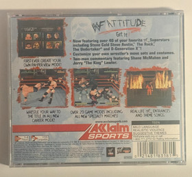 WWF Attitude Sega Dreamcast Video Game CIB Complete Tested