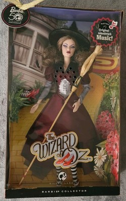 Barbie 50th Edition Silver Label Wicked Witch Of The East Wizard of Oz 
