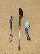 MARVEL LEGENDS ATTUMA RIGHT ARM & WEAPONS BAF PIECE BLACK PANTHER WAVE