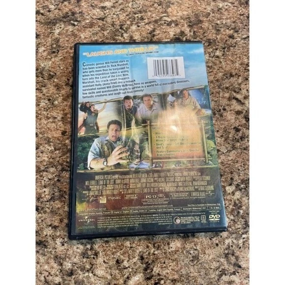Película en DVD "Land Of The Lost" protagonizada por Will Ferrell comedia aventura película universo Foto 3 de 4