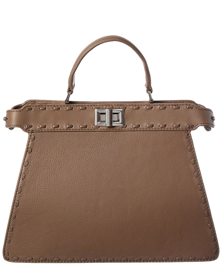 Cartera de cuero para mujer Walter Baker Reed marrón Foto 2 de 4