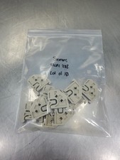 Siemens 8WA1 808 Terminal Block End, Lot of 10.                            4A-41