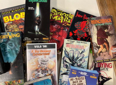 VHS Classic Movies & Shows - Choose from 120+ Titles - Thrillers Horror Monster