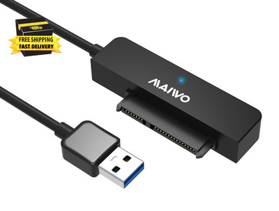SATA to USB Cable, 2.5 Inch SATA SSD/HDD to USB 3.0 Adapter, External Hard Drive
