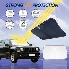 Car Windshield Front Sun Shade Cover Visor Uv Protector For Jeep Patriot 2007-17 Car Windshield Front Sun Shade Cover Visor Uv Protector For Jeep Patriot 2007-17