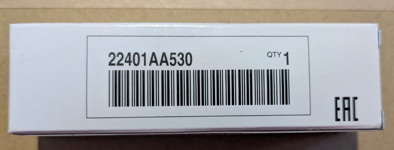 Genuine Subaru OEM Spark Plug 22401AA530 NGK New in Box
